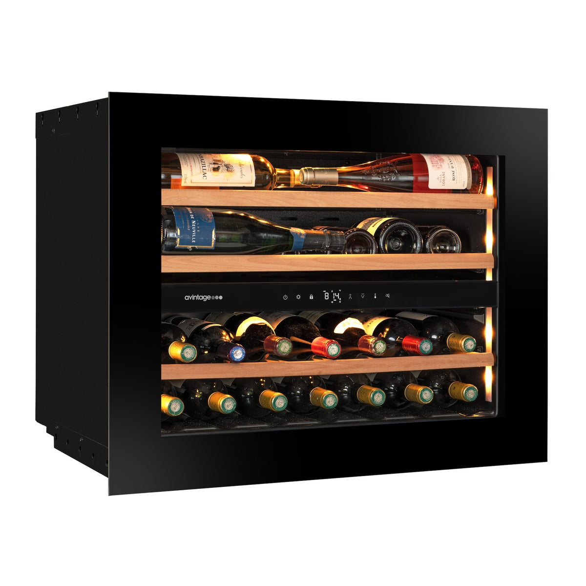Cave à vin encastrable AVINTAGE AVI6075PLATINUM