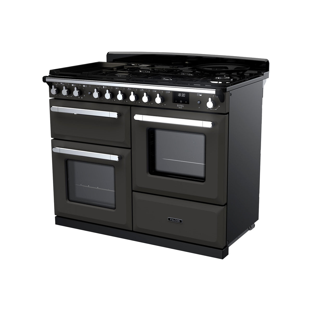 Piano de cuisson mixte FALCON ESTEL DELUXE OC TAB MIX 110 CM ARDOISE C