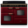 Piano de cuisson induction FALCON NGC TAB IND 110 CM BORDEAUX LAITON ANTIQ