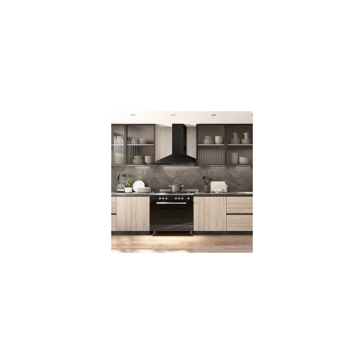 Piano de cuisson gaz GLEM GE960CVBK2