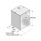 Lave linge hublot ASKO W4114C.W/3