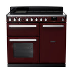 Piano de cuisson induction FALCON ESTEL DELUXE TAB IND 100 CM BORDEAUX CHR