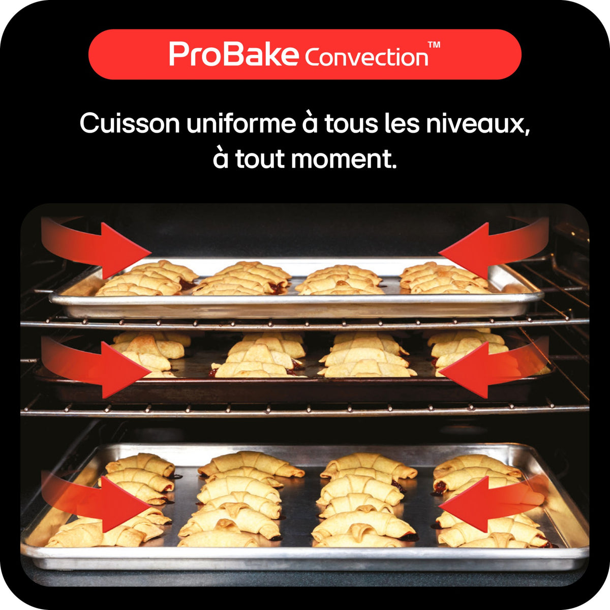 Four encastrable LG WS7D7652CS - Pyrolyse - Chaleur pulsée - Porte froide - Rails télescopiques