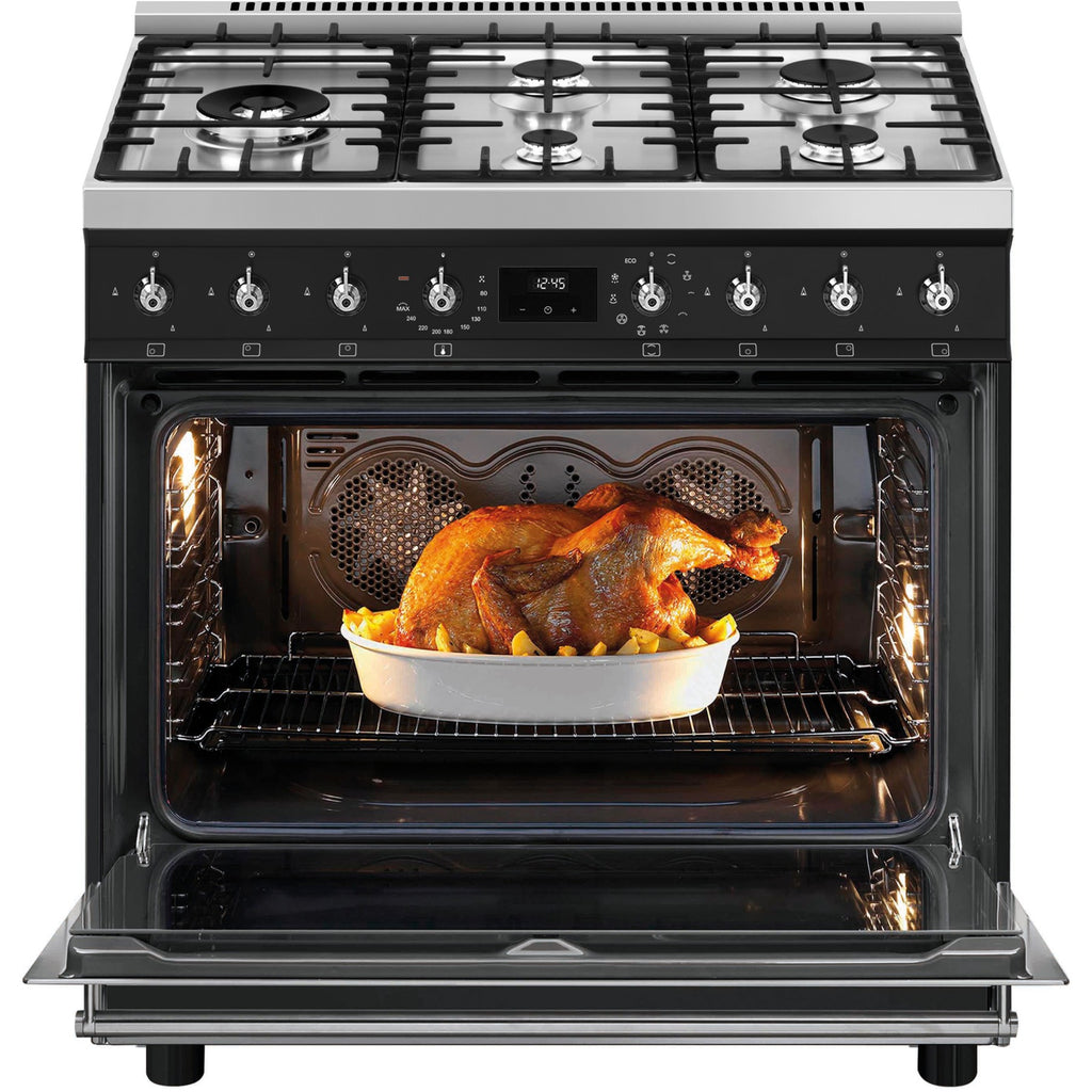 Piano de cuisson gaz SMEG C95GMCMB2