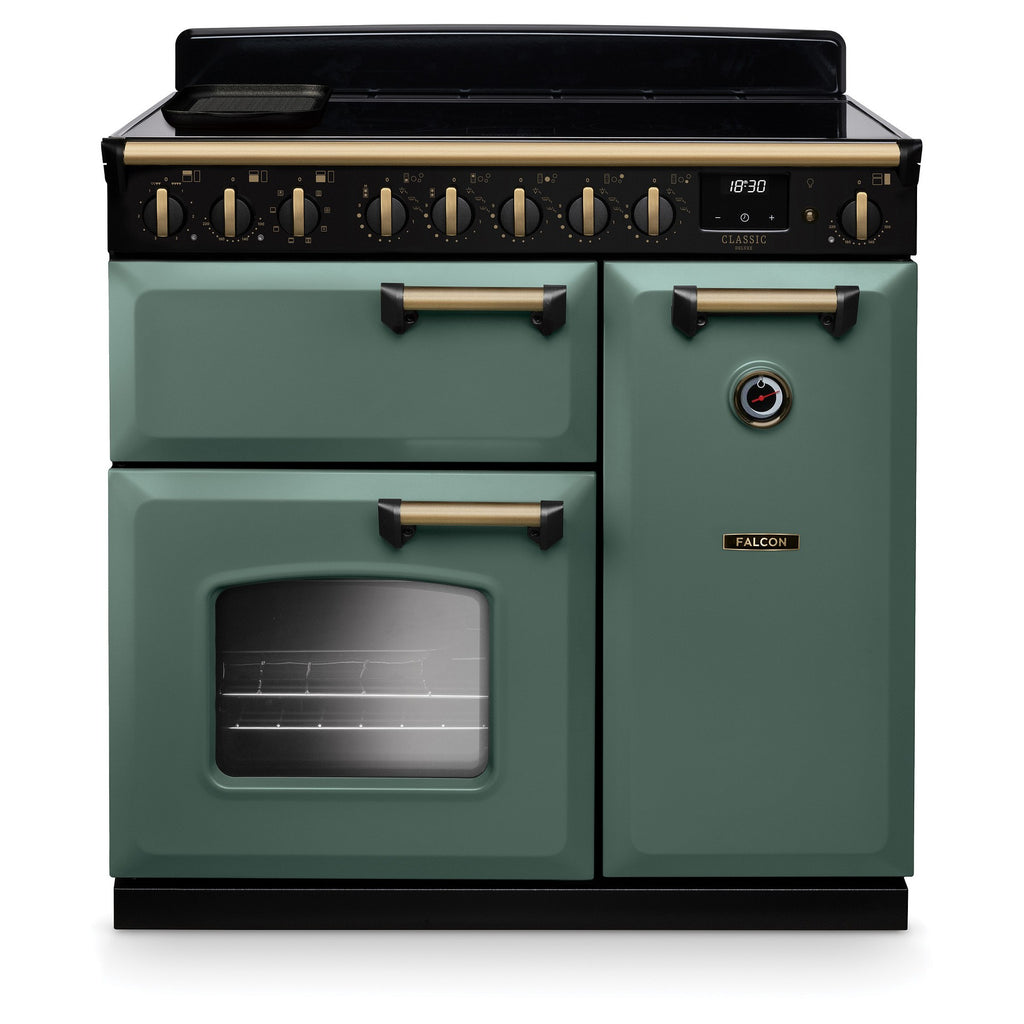 Piano de cuisson induction FALCON NGC TAB IND 90 CM VERT MINERAL LAITON AN