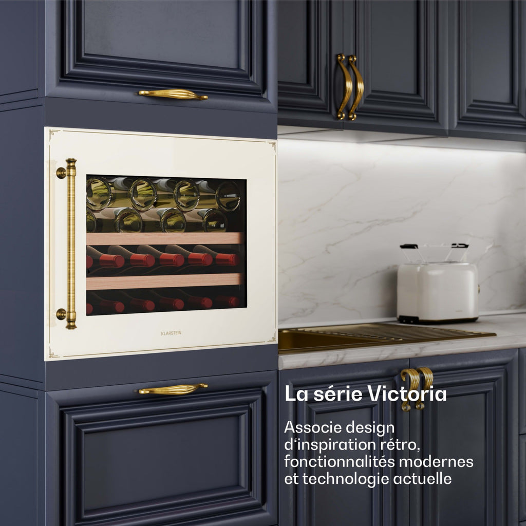 Cave à vin de service KLARSTEIN Vinsider Victoria 28 tactile LED