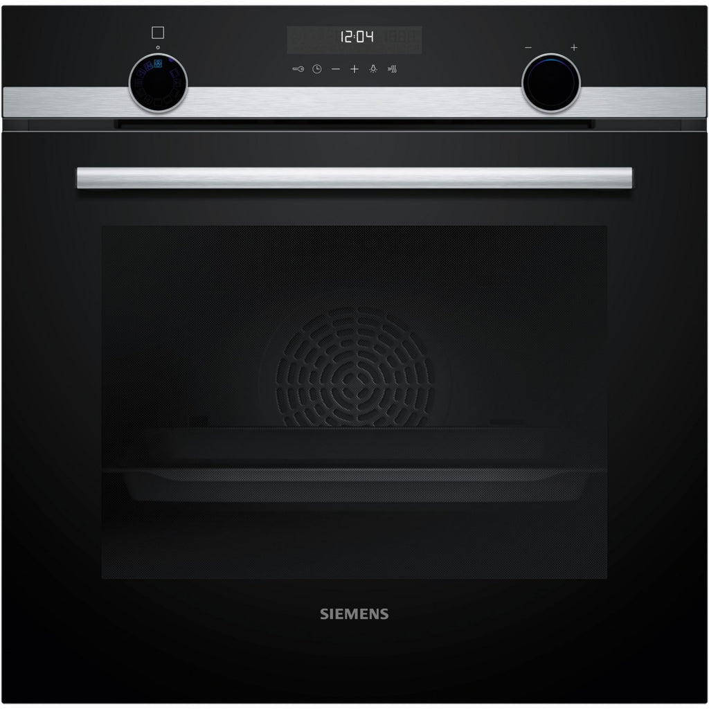 Four encastrable SIEMENS HB578HBS7 - Pyrolyse - Chaleur pulsée - Porte froide - iQ500 - Rails Télescopiques