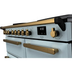Piano de cuisson induction FALCON ESTEL DELUXE TAB IND 100 CM BLEU PASTEL