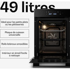 Four encastrable KLARSTEIN 45cm 49 litres CEE A 2350 W Noir Velaire