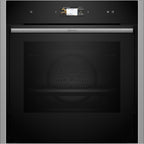 Four encastrable fonction vapeur NEFF B64FS31N0 - Vapeur - Ecoclean - Porte froide - Tactile - N90 Full Steam combine Circotherm