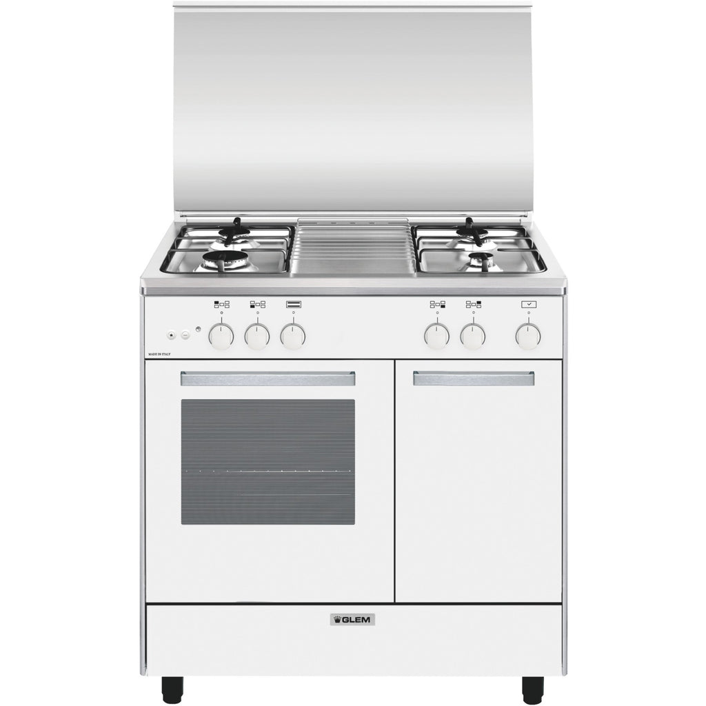 Cuisinière gaz GLEM GA85PMWH