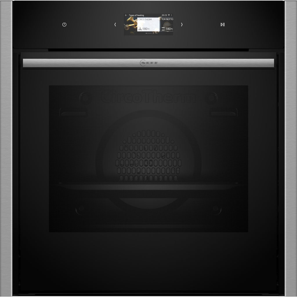 Four encastrable NEFF B64CS71N0 - Pyrolyse - Hydrolyse - Chaleur pulsée - Porte froide - N90 Slide&Hide