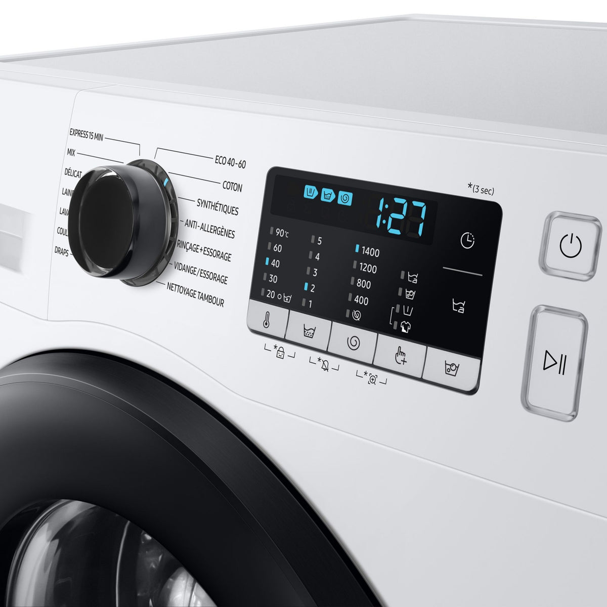 Lave linge hublot SAMSUNG WW11BGA046AE Reconditionné