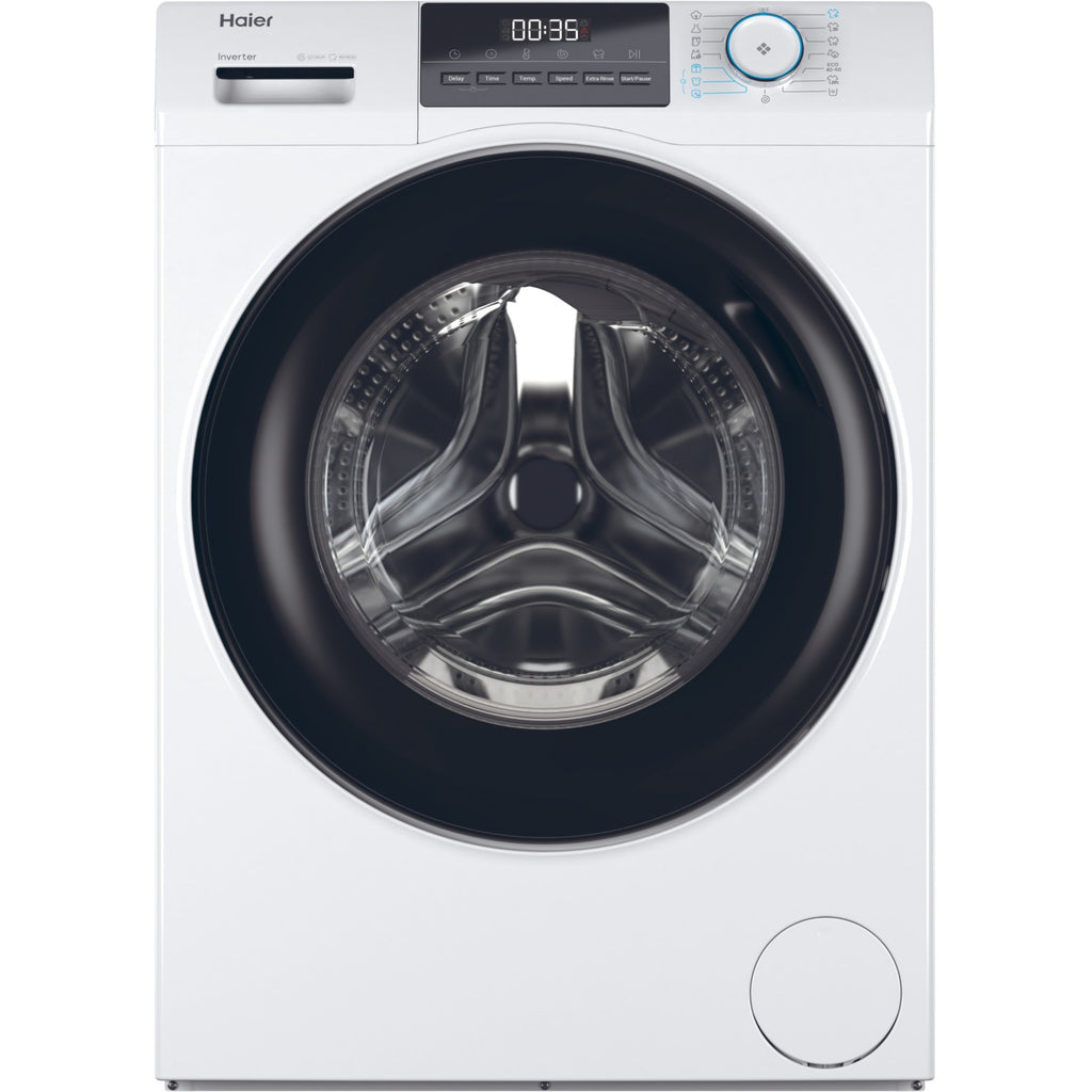 Lave linge hublot HAIER HW100-BP14929A-S - 10 kg - 1400 tr/min - Classe A - Moteur induction