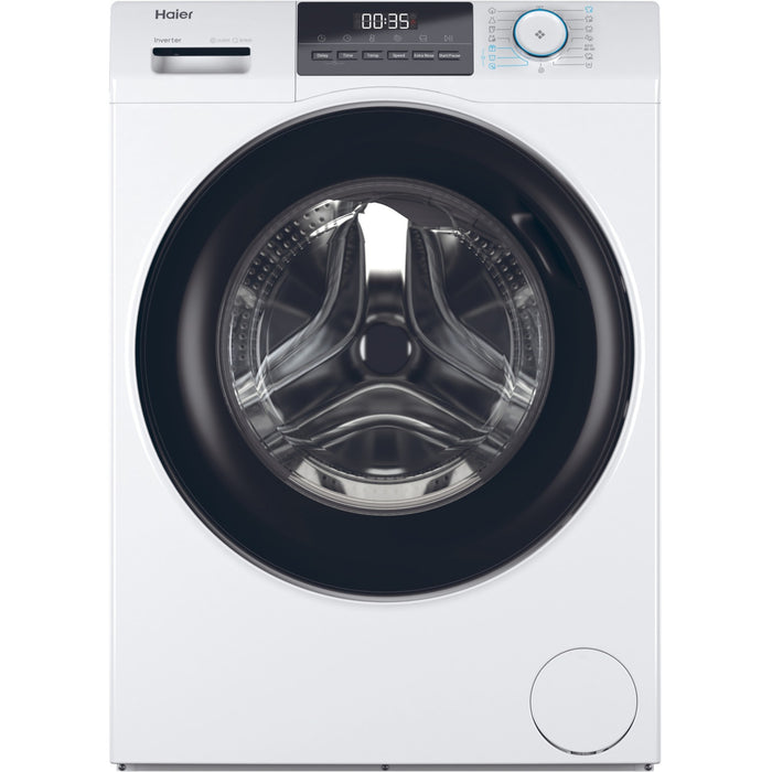 Lave linge hublot HAIER HW100-BP14929A-S - 10 kg - 1400 tr/min - Classe A - Moteur induction