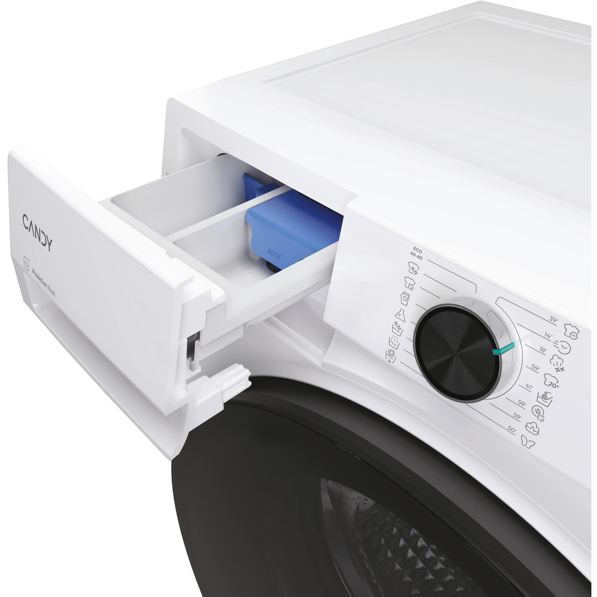 Lave linge hublot CANDY BP 413BL8-S - 13 kg - 1400 tr/min - Classe A - Moteur induction - Connecté