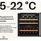 Cave à vin de service KLARSTEIN Vinsider Victoria 36 tactile LED