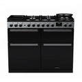 Piano de cuisson gaz FALCON EDGE DELUXE BC TAB MIX 110 CM VERRE NOI