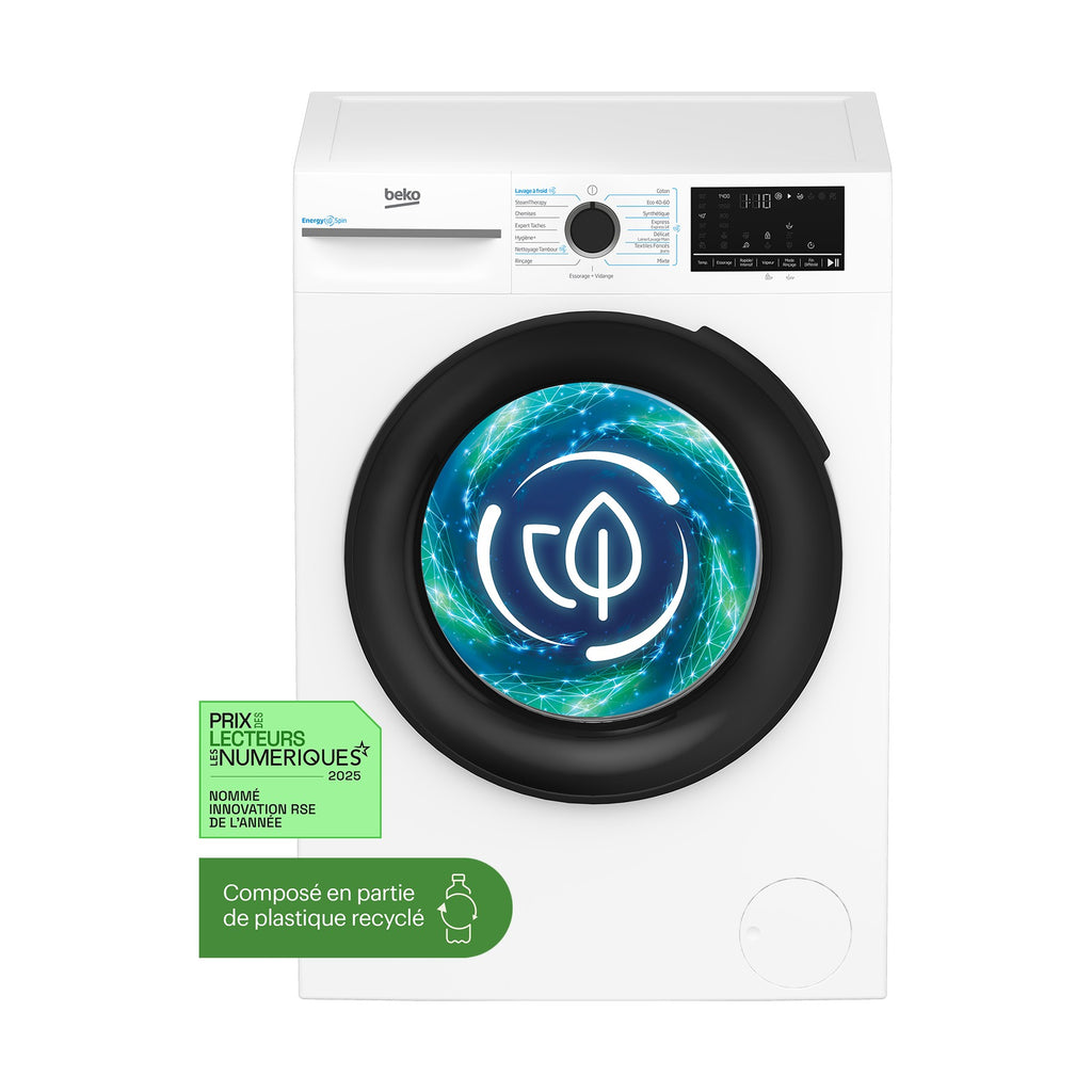 Lave linge hublot BEKO BM3WFU410411B