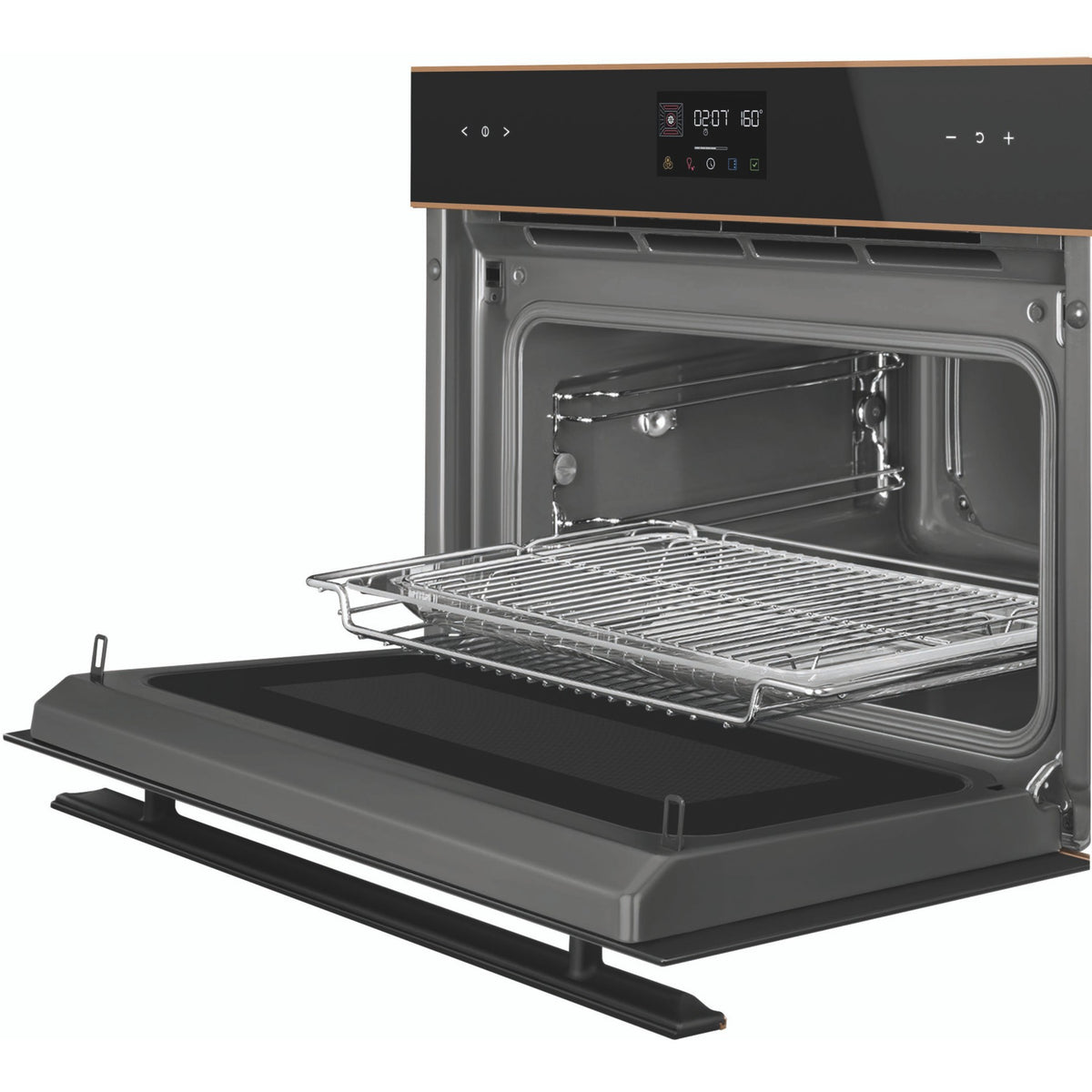 Four micro onde combiné SMEG SO4602M1NR - Hydrolyse - Écran tactile
