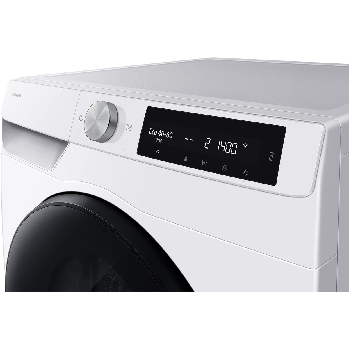 Lave linge séchant hublot SAMSUNG WD10HG6U94BE - 10/6 kg - 1400 tr/min - Classe D - Moteur Inverter - Dosage automatique - Connecté