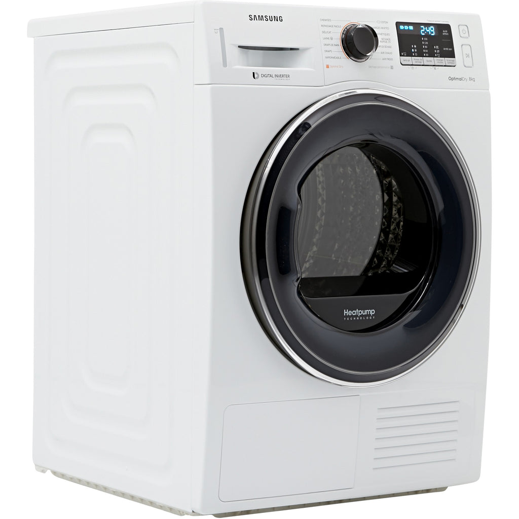 Sèche linge pompe à chaleur SAMSUNG DV80M52103W/EF Reconditionné