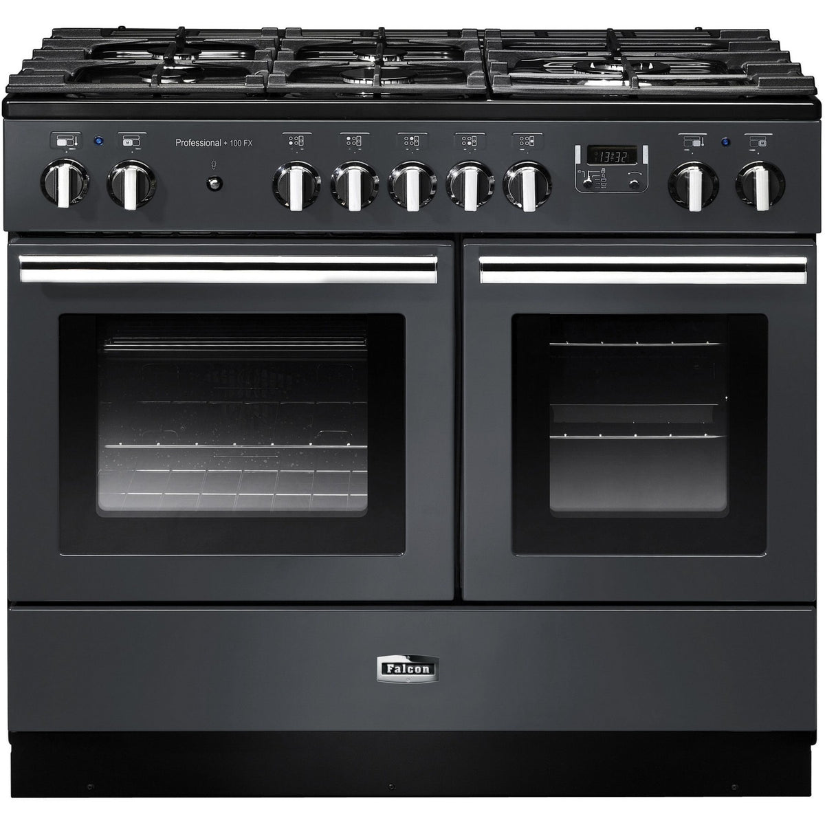 Piano de cuisson gaz FALCON PROFESSIONAL+ FX 100 ARDOISE CHROME