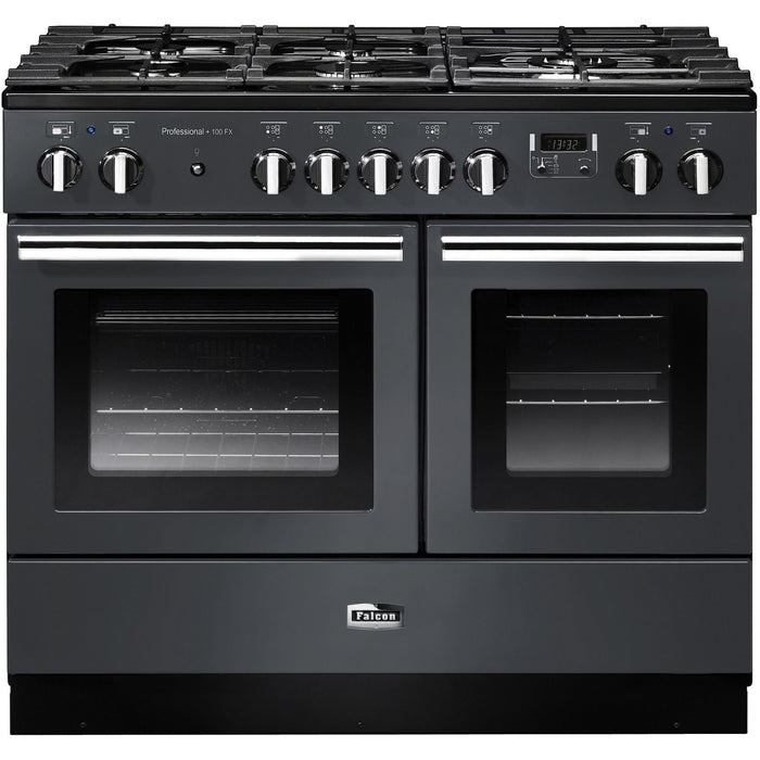 Piano de cuisson gaz FALCON PROFESSIONAL+ FX 100 ARDOISE CHROME