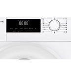 Lave linge compact LISTO LF714L2b - 7 kg - 1400 tr/min - Classe A - Moteur induction