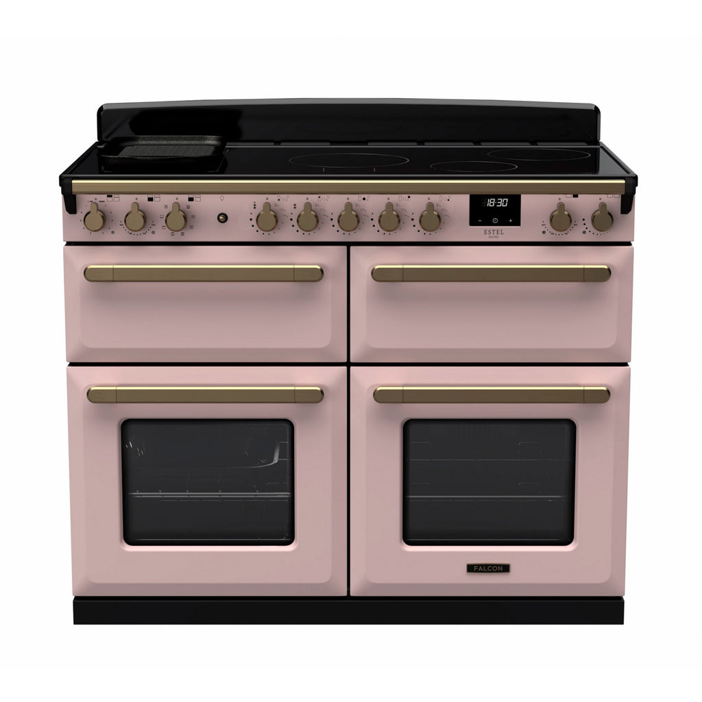 Piano de cuisson induction FALCON ESTEL DELUXE BCTAB IND 110 CM ROSE PASTE
