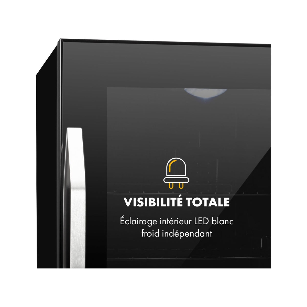 Mini réfrigérateur KLARSTEIN Beersafe M 33 litres - Noir