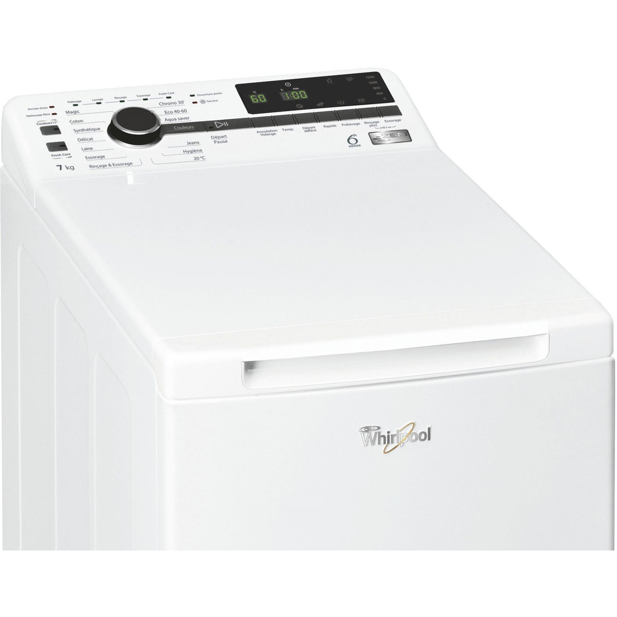 Lave linge top WHIRLPOOL TDLRB7222BSFR/N SILENCE Reconditionné