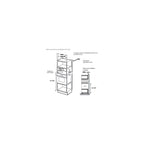 Four encastrable ESSENTIELB EFMP 105i2 - Pyrolyse - Chaleur pulsée - Porte froide - Rails télescopiques + Micro ondes grill encastrable ESSENTIELB EMEG253n Grill