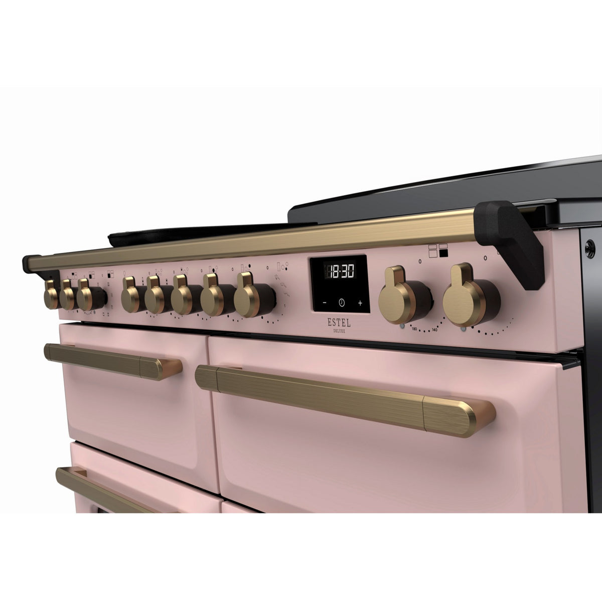 Piano de cuisson induction FALCON ESTEL DELUXE BCTAB IND 110 CM ROSE PASTE