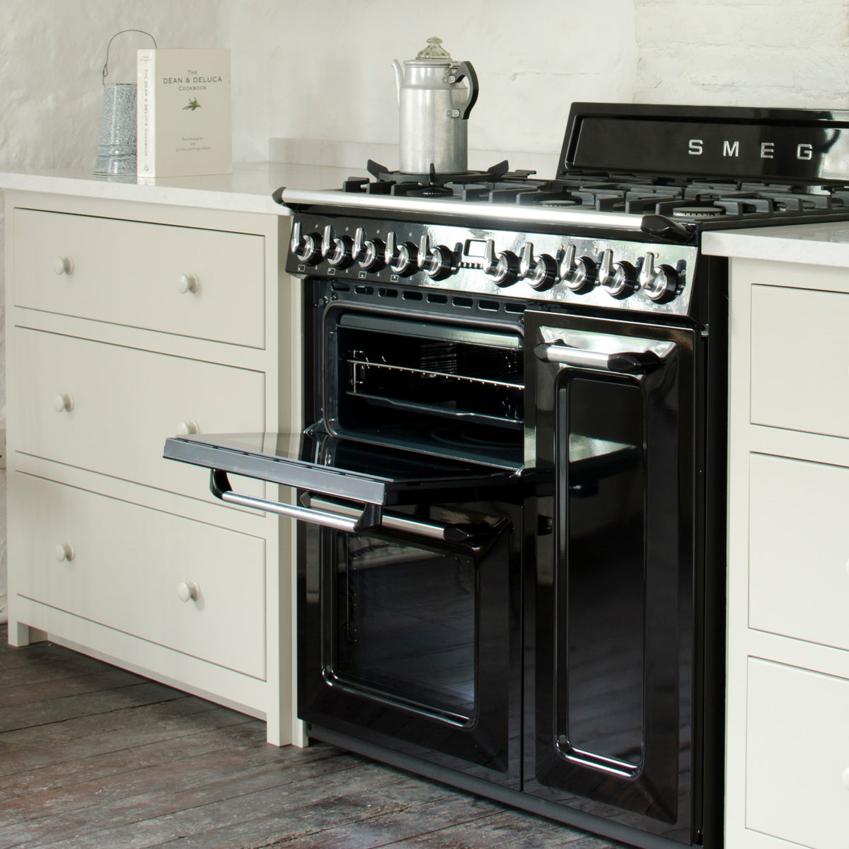 Piano de cuisson gaz SMEG TR93BL