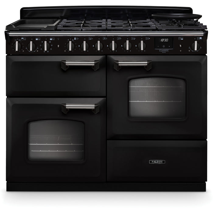 Piano de cuisson mixte FALCON NGC TAB MIX 110 CM CHARBON CHROME