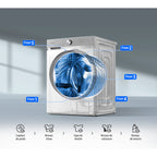 Lave linge hublot SAMSUNG WW11BB744DGW Bespoke AI Reconditionné