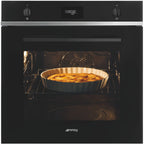 Four encastrable SMEG SFP641PNO1 - Pyrolyse - Chaleur tournante - Porte froide - Rails télescopiques