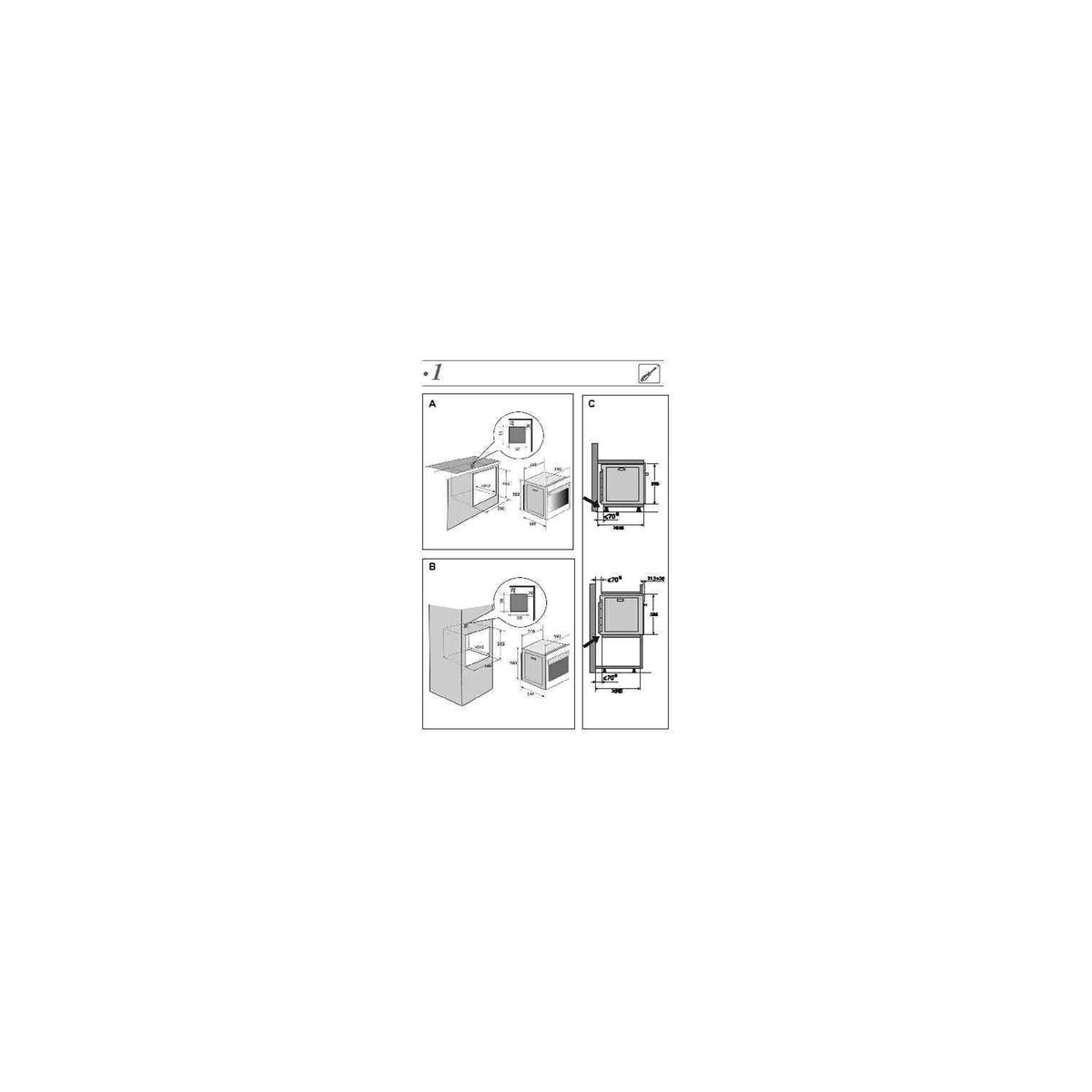 Four encastrable DE DIETRICH DOP7220X