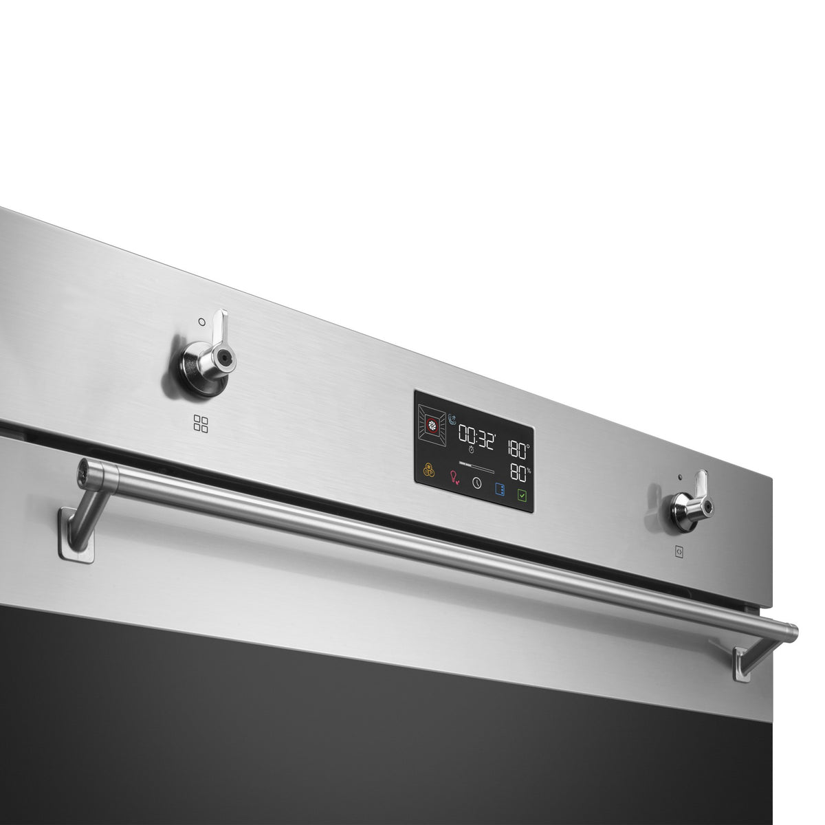 Four encastrable SMEG SO6302S3PX - Combiné vapeur - Chaleur tournante - Hydrolyse