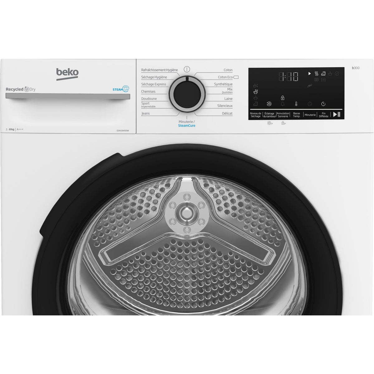Sèche linge pompe à chaleur BEKO D3H28493W