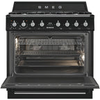 Piano de cuisson gaz SMEG TR90GPBL