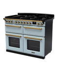 Piano de cuisson mixte FALCON ESTEL DELUXE BC TAB MIX 110 CM BLEU PAST