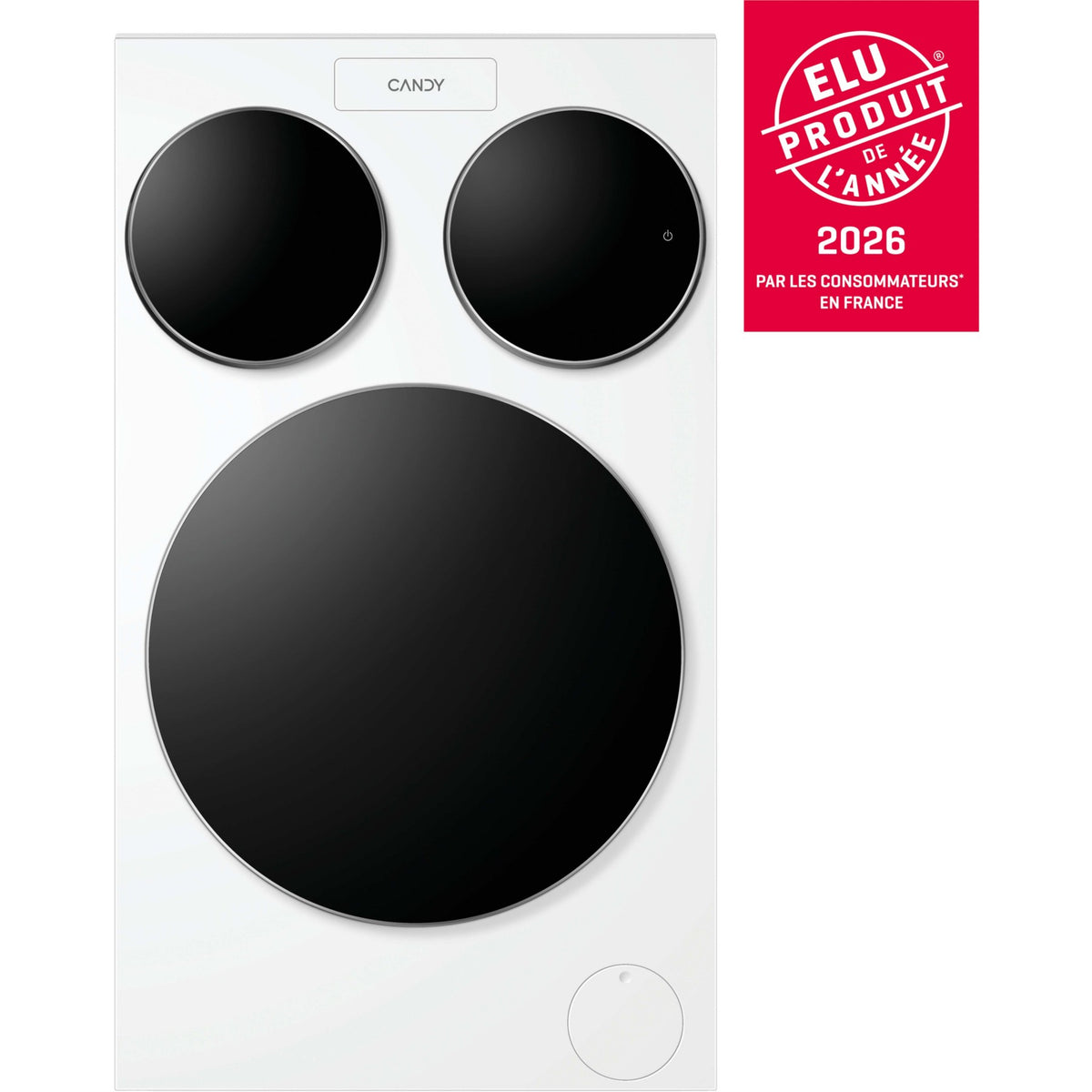 Lave linge hublot CANDY MQD 410CBL9-47 - 10 kg - 1400 tr/min - Classe A - Moteur induction - Autodosage - 3 tambours