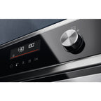Four Pyro ELECTROLUX EOE6P57X - Pyrolyse - Chaleur pulsée - Porte froide - Rails télescopiques - Sonde de cuisson