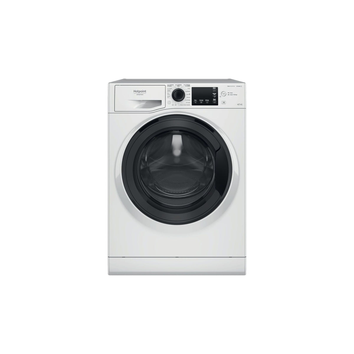 Lave linge séchant hublot HOTPOINT NDB964489WKAFR