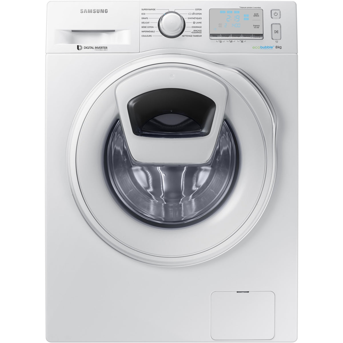 Lave linge hublot SAMSUNG ADDWASH WW 8EK6415 SW Reconditionné