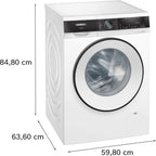Lave linge hublot SIEMENS WG44G2F1FR - 9 kg - 1400 tr/min - Classe A - Moteur induction - Autodosage - iQ500