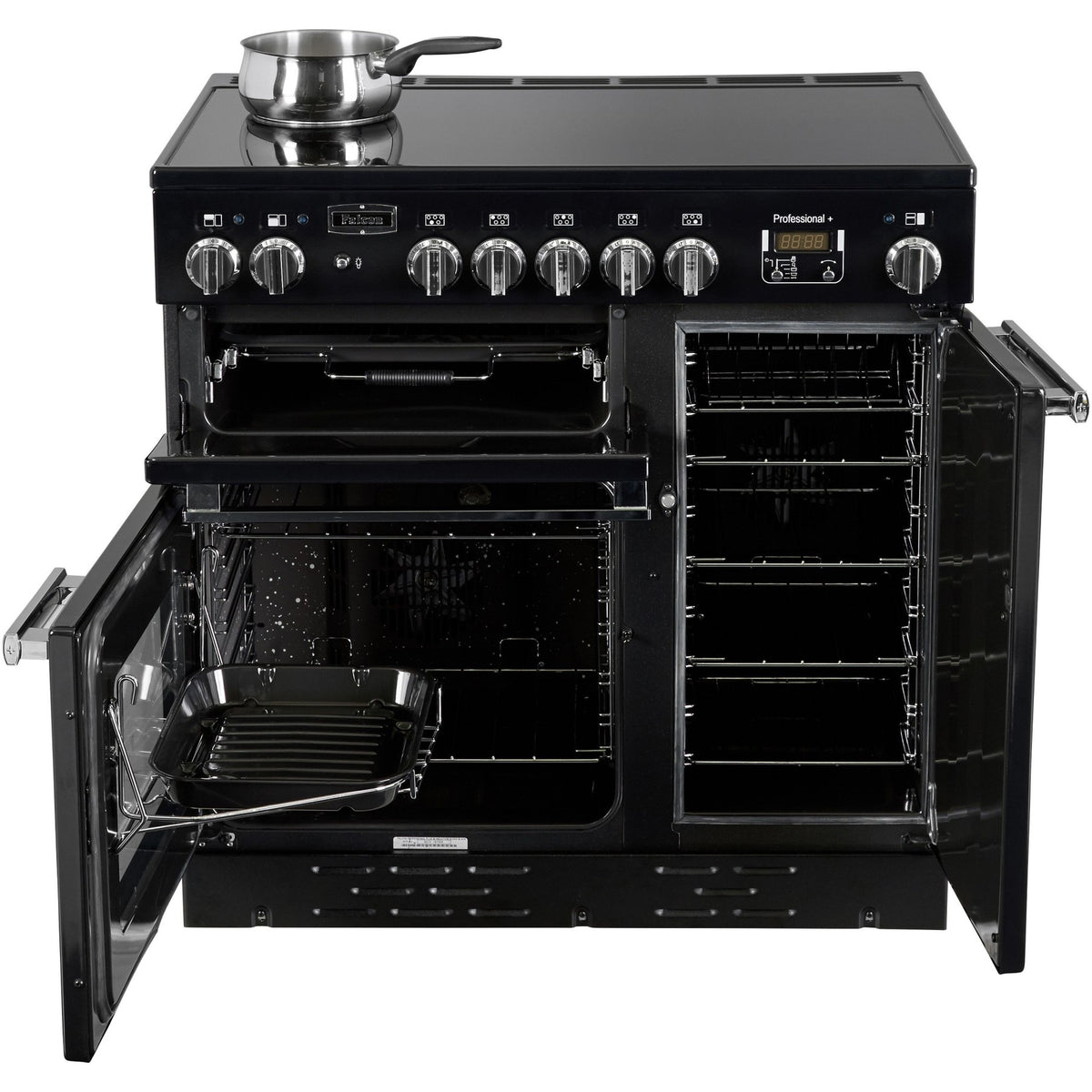 Piano de cuisson induction FALCON PROFESSIONAL + 90 INDUC NOIR BRILLANT