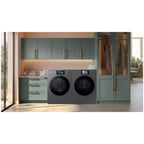 Lave linge hublot SAMSUNG WF90H09C4ST2 - 9 kg - 1400 tr/min - Classe A - Moteur induction - Dosage automatique - Connecté Wifi